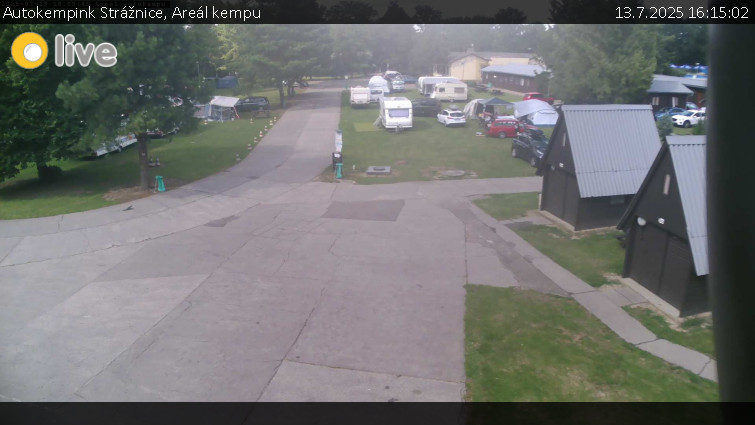 Autokempink Strážnice - Areál kempu - 13.7.2025 v 16:15 Autokempink Strážnice - Areál kempu - 13.7.2025 v 16:15