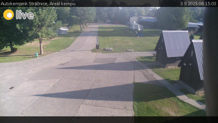 Autokempink Strážnice - Areál kempu - 3.9.2025 v 08:15 Autokempink Strážnice - Areál kempu - 3.9.2025 v 08:15