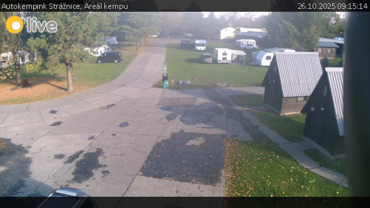 Autokempink Strážnice - Areál kempu - 26.10.2025 v 09:15 Autokempink Strážnice - Areál kempu - 26.10.2025 v 09:15