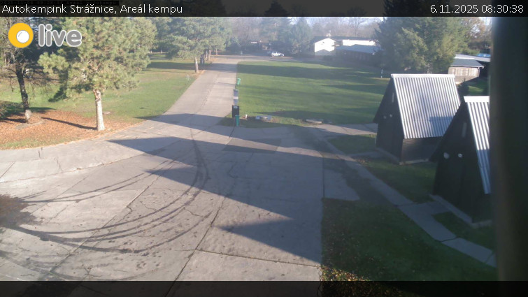 Autokempink Strážnice - Areál kempu - 6.11.2025 v 08:30