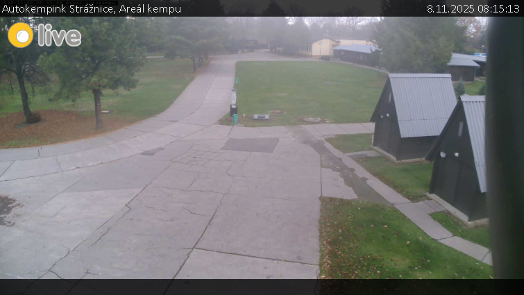 Autokempink Strážnice - Areál kempu - 8.11.2025 v 08:15