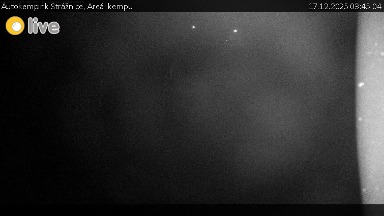 Autokempink Strážnice - Areál kempu - 17.12.2025 v 03:45