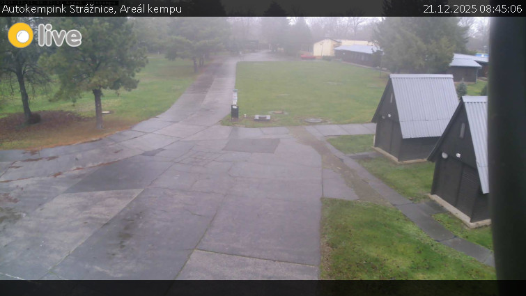 Autokempink Strážnice - Areál kempu - 21.12.2025 v 08:45