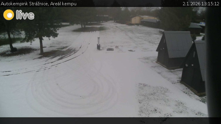Autokempink Strážnice - Areál kempu - 2.1.2026 v 13:15