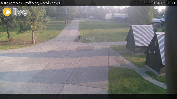 Autokempink Strážnice - Areál kempu - 22.3.2026 v 07:00