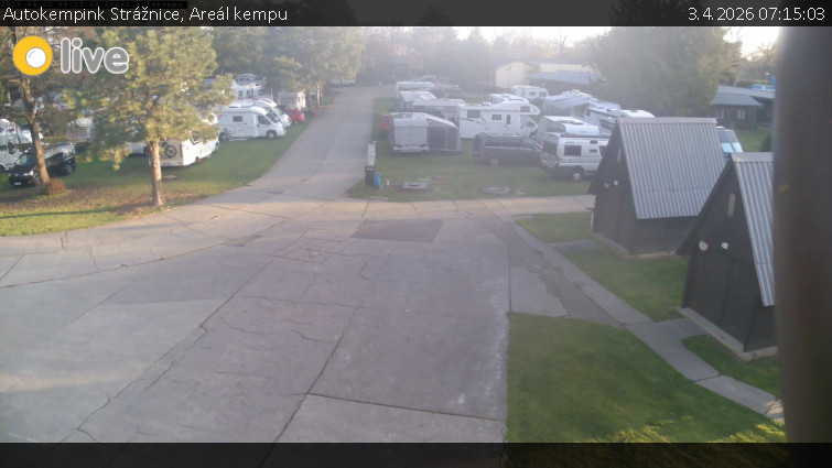 Autokempink Strážnice - Areál kempu - 3.4.2026 v 07:15