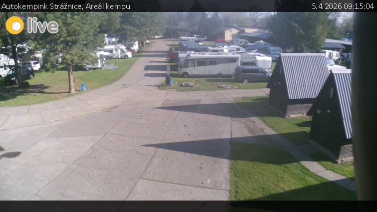 Autokempink Strážnice - Areál kempu - 5.4.2026 v 09:15