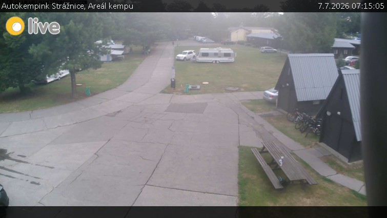 Autokempink Strážnice - Areál kempu - 7.7.2026 v 07:15