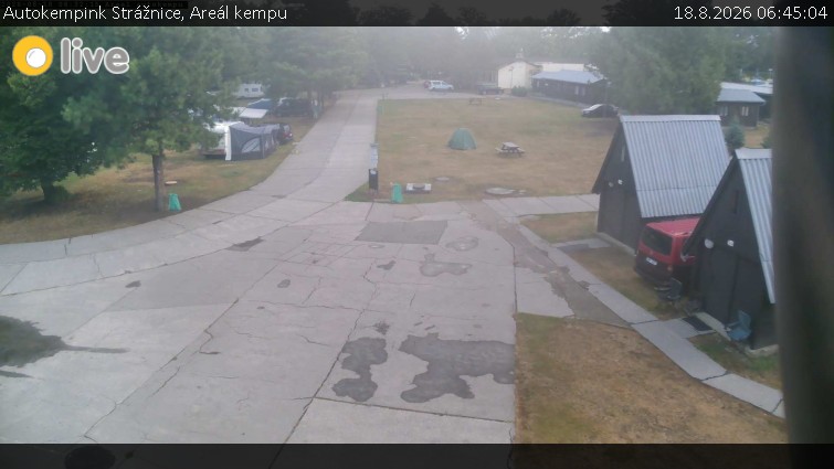 Autokempink Strážnice - Areál kempu - 18.8.2026 v 06:45