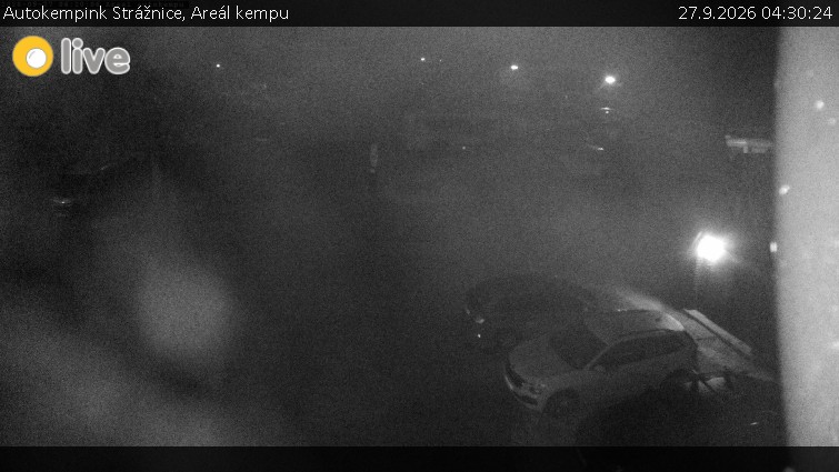 Autokempink Strážnice - Areál kempu - 27.9.2026 v 04:30