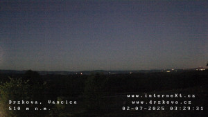 Obec Držková - Kopec Vančica - 2.7.2025 v 03:30