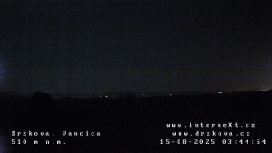 Obec Držková - Kopec Vančica - 15.8.2025 v 03:45