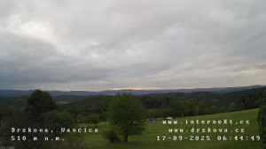 Obec Držková - Kopec Vančica - 17.9.2025 v 06:45