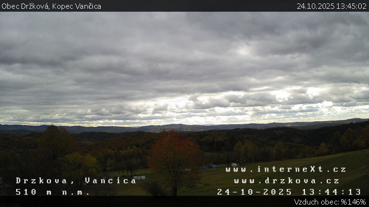 Obec Držková - Kopec Vančica - 24.10.2025 v 13:45 Obec Držková - Kopec Vančica - 24.10.2025 v 13:45
