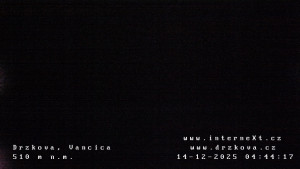 Obec Držková - Kopec Vančica - 14.12.2025 v 04:45 Obec Držková - Kopec Vančica - 14.12.2025 v 04:45