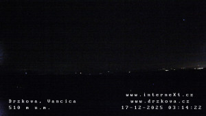 Obec Držková - Kopec Vančica - 17.12.2025 v 03:15 Obec Držková - Kopec Vančica - 17.12.2025 v 03:15