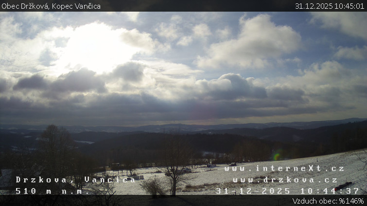 Obec Držková - Kopec Vančica - 31.12.2025 v 10:45
