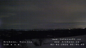 Obec Držková - Kopec Vančica - 2.1.2026 v 05:45