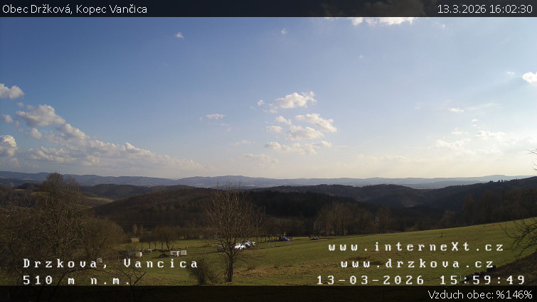 Obec Držková - Kopec Vančica - 13.3.2026 v 16:02