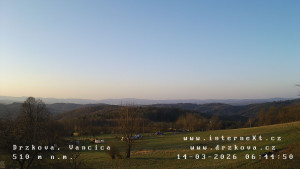 Obec Držková - Kopec Vančica - 14.3.2026 v 06:45