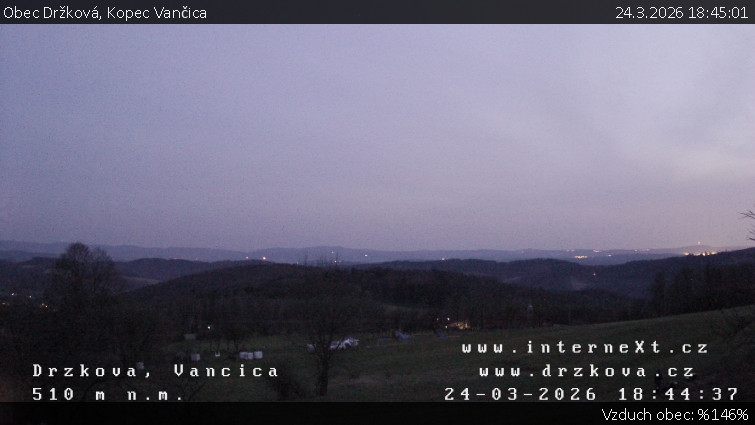 Obec Držková - Kopec Vančica - 24.3.2026 v 18:45