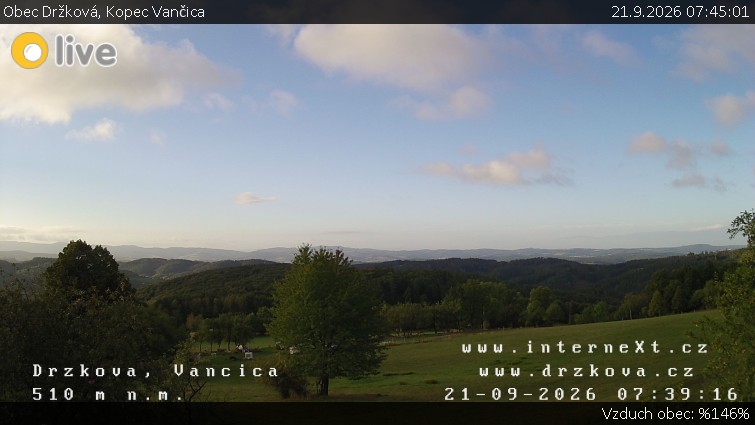 Obec Držková - Kopec Vančica - 21.9.2026 v 07:45