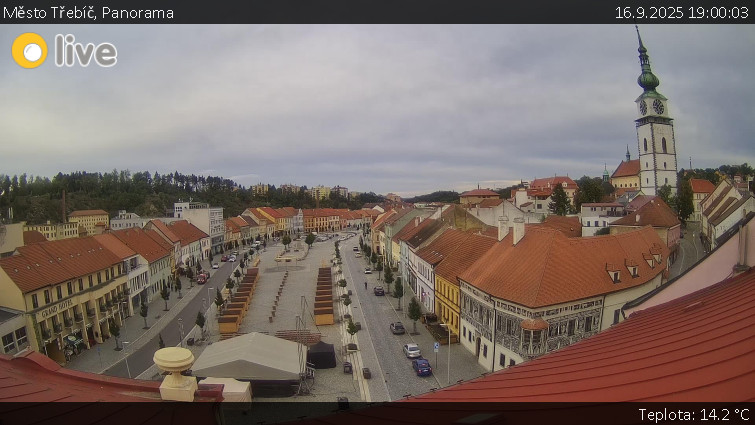 Město Třebíč - Panorama - 16.9.2025 v 19:00