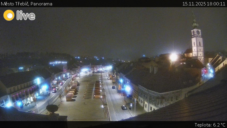 Město Třebíč - Panorama - 15.11.2025 v 18:00