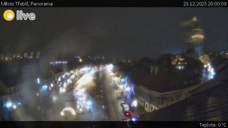 Město Třebíč - Panorama - 23.12.2025 v 20:00
