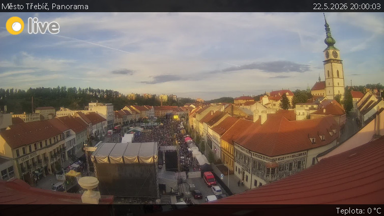 Město Třebíč - Panorama - 22.5.2026 v 20:00