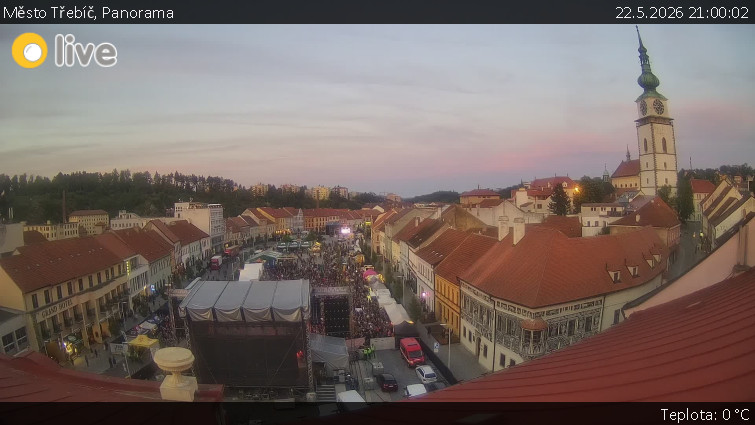 Město Třebíč - Panorama - 22.5.2026 v 21:00