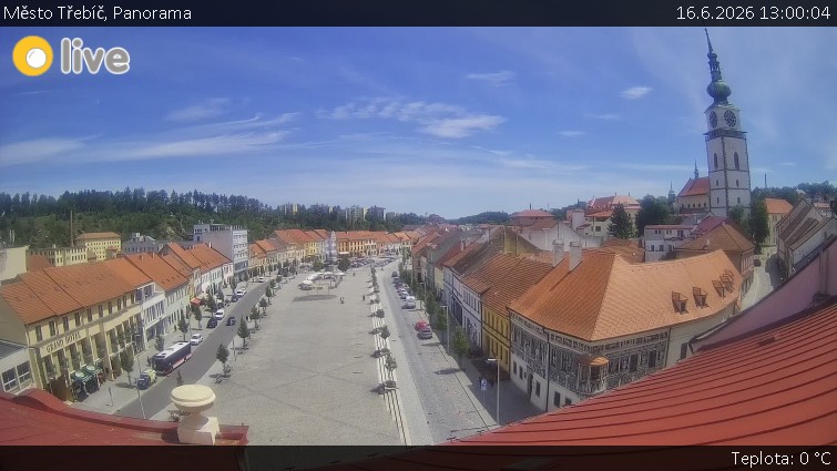 Město Třebíč - Panorama - 16.6.2026 v 13:00