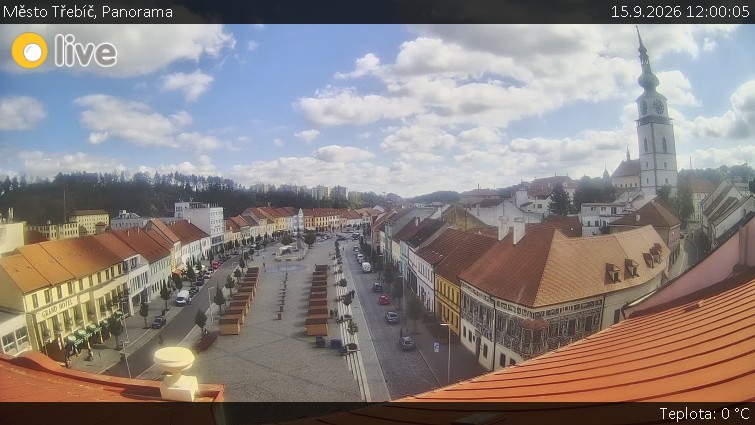 Město Třebíč - Panorama - 15.9.2026 v 12:00