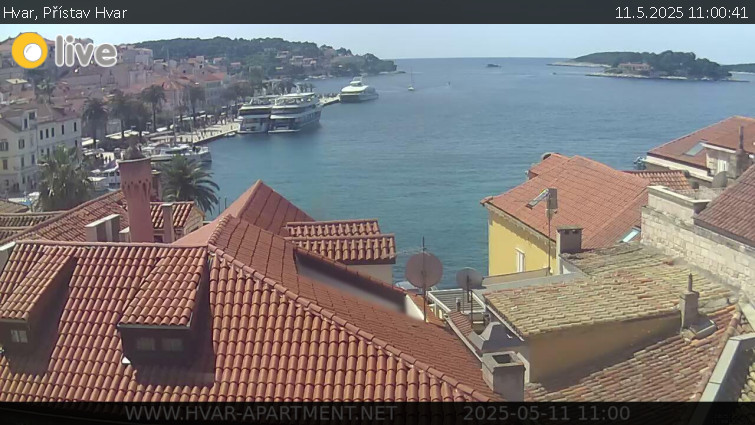Hvar - Přístav Hvar - 11.5.2025 v 11:00 Hvar - Přístav Hvar - 11.5.2025 v 11:00