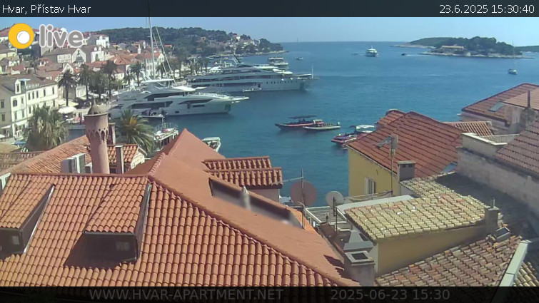 Hvar - Přístav Hvar - 23.6.2025 v 15:30 Hvar - Přístav Hvar - 23.6.2025 v 15:30