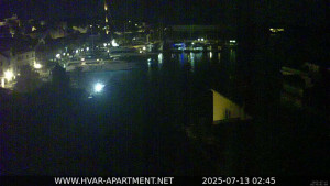 Hvar - Přístav Hvar - 13.7.2025 v 02:45