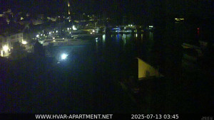 Hvar - Přístav Hvar - 13.7.2025 v 03:45