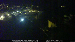 Hvar - Přístav Hvar - 19.7.2025 v 01:45