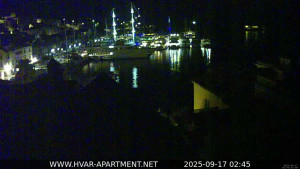 Hvar - Přístav Hvar - 17.9.2025 v 02:45