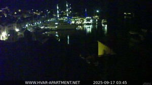 Hvar - Přístav Hvar - 17.9.2025 v 03:45
