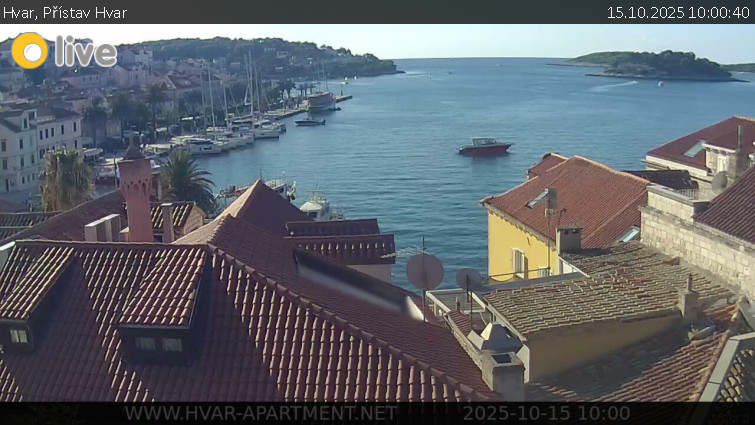 Hvar - Přístav Hvar - 15.10.2025 v 10:00 Hvar - Přístav Hvar - 15.10.2025 v 10:00
