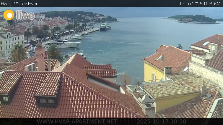 Hvar - Přístav Hvar - 17.10.2025 v 10:30 Hvar - Přístav Hvar - 17.10.2025 v 10:30