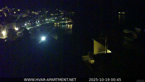 Hvar - Přístav Hvar - 19.10.2025 v 00:45