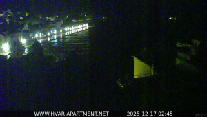 Hvar - Přístav Hvar - 17.12.2025 v 02:45