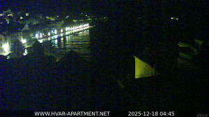 Hvar - Přístav Hvar - 18.12.2025 v 04:45 Hvar - Přístav Hvar - 18.12.2025 v 04:45