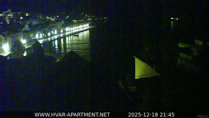 Hvar - Přístav Hvar - 18.12.2025 v 21:45