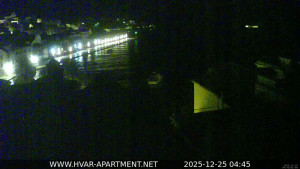 Hvar - Přístav Hvar - 25.12.2025 v 04:45