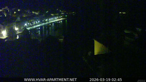 Hvar - Přístav Hvar - 19.3.2026 v 02:45
