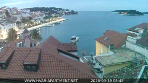 Hvar - Přístav Hvar - 19.3.2026 v 05:45