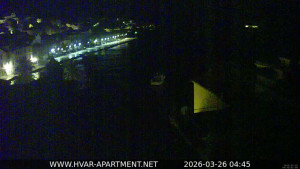 Hvar - Přístav Hvar - 26.3.2026 v 04:45